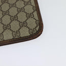 GUCCI GG Supreme Shoulder Bag PVC Beige Gold 004 904 0671 Auth ep10822-13