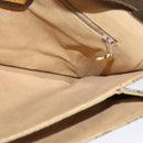 GUCCI GG Supreme Shoulder Bag PVC Beige Gold 004 904 0671 Auth ep10822-17