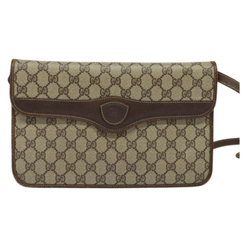 GUCCI GG Supreme Shoulder Bag PVC Beige Gold 004 904 0671 Auth ep10822 - 0