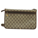 GUCCI GG Supreme Shoulder Bag PVC Beige Gold 004 904 0671 Auth ep10822-3