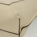 LOEWE Anagram Tote Bag Leather 2way White Gold Auth ep10824-17