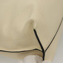 LOEWE Anagram Tote Bag Leather 2way White Gold Auth ep10824-18