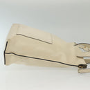 LOEWE Anagram Tote Bag Leather 2way White Gold Auth ep10824-3