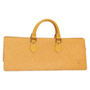 LOUIS VUITTON Epi Sac Triangle Hand Bag Yellow M52099 LV Auth ep10828-1