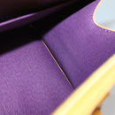 LOUIS VUITTON Epi Sac Triangle Hand Bag Yellow M52099 LV Auth ep10828-19