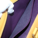 LOUIS VUITTON Epi Sac Triangle Hand Bag Yellow M52099 LV Auth ep10828-11