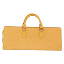 LOUIS VUITTON Epi Sac Triangle Hand Bag Yellow M52099 LV Auth ep10828-2