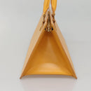 LOUIS VUITTON Epi Sac Triangle Hand Bag Yellow M52099 LV Auth ep10828-3