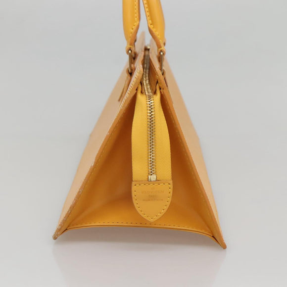 LOUIS VUITTON Epi Sac Triangle Hand Bag Yellow M52099 LV Auth ep10828
