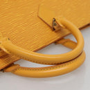 LOUIS VUITTON Epi Sac Triangle Hand Bag Yellow M52099 LV Auth ep10828-7