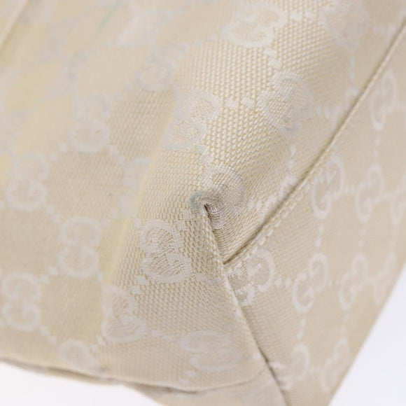 GUCCI GG Canvas Hand Bag Beige 002 1079 Auth ep10836