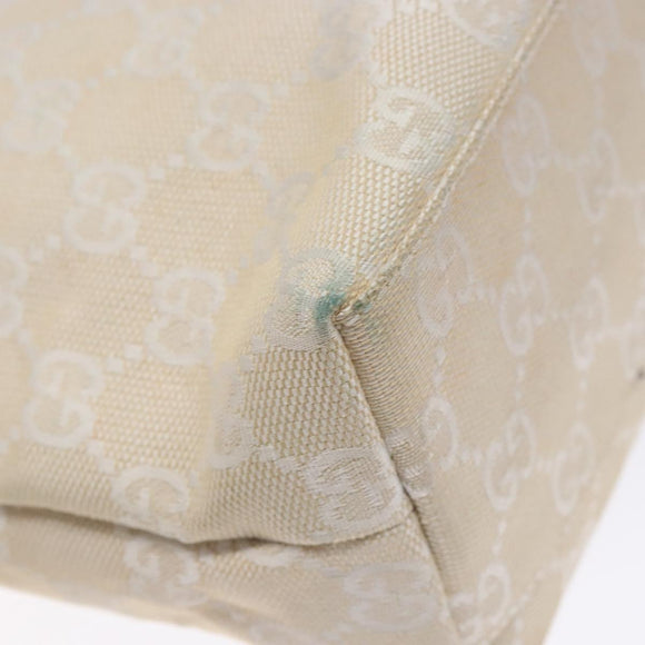 GUCCI GG Canvas Hand Bag Beige 002 1079 Auth ep10836