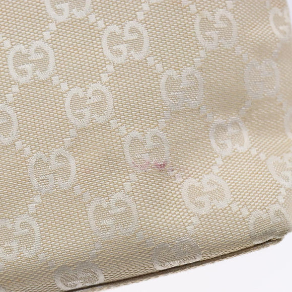 GUCCI GG Canvas Hand Bag Beige 002 1079 Auth ep10836