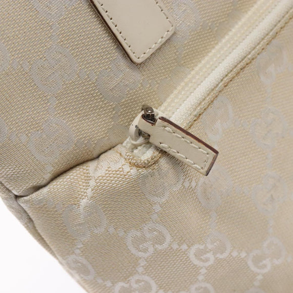 GUCCI GG Canvas Hand Bag Beige 002 1079 Auth ep10836