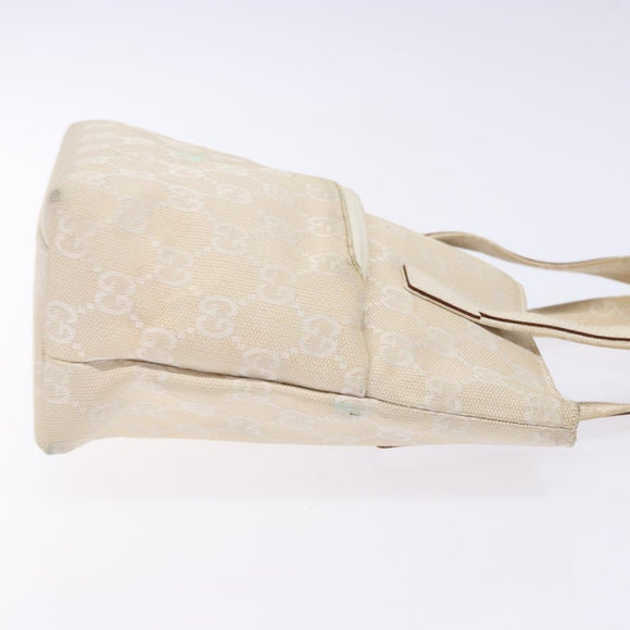 GUCCI GG Canvas Hand Bag Beige 002 1079 Auth ep10836