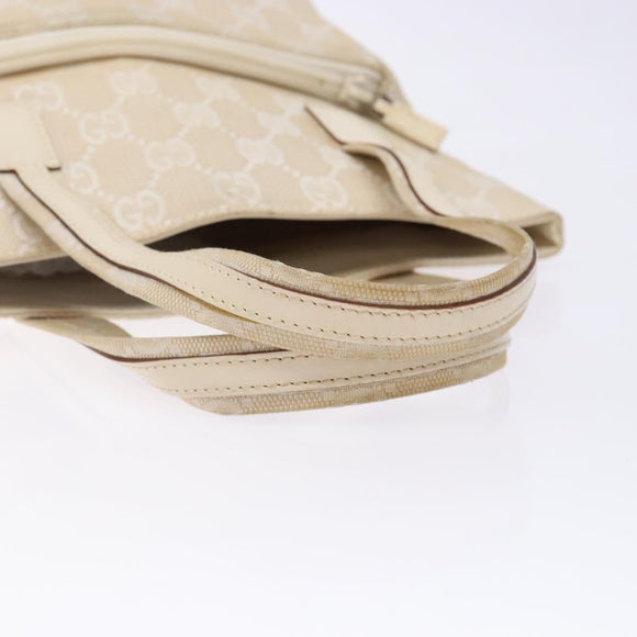 GUCCI GG Canvas Hand Bag Beige 002 1079 Auth ep10836