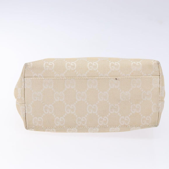 GUCCI GG Canvas Hand Bag Beige 002 1079 Auth ep10836