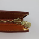 LOUIS VUITTON Epi Pochette Homme Bag Brown Zipangu Gold M52528 LV Auth ep10838-8