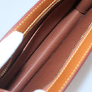 LOUIS VUITTON Epi Pochette Homme Bag Brown Zipangu Gold M52528 LV Auth ep10838-9