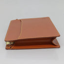 LOUIS VUITTON Epi Pochette Homme Bag Brown Zipangu Gold M52528 LV Auth ep10838-3