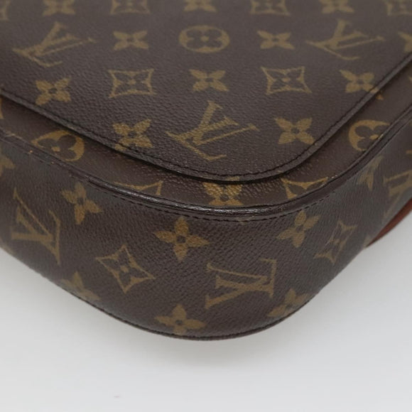 LOUIS VUITTON Monogram Saint Cloud GM Shoulder Bag M51242 LV Auth ep10839
