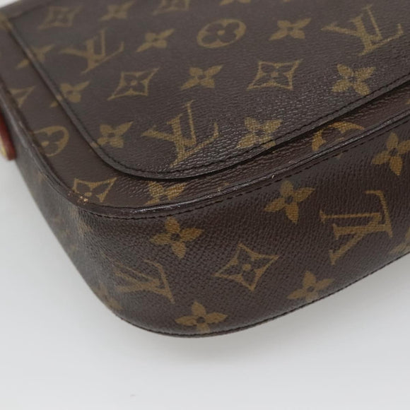 LOUIS VUITTON Monogram Saint Cloud GM Shoulder Bag M51242 LV Auth ep10839