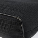 FENDI Zucchino Canvas Hand Bag Black Auth ep10842-15
