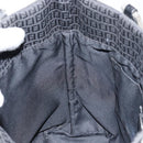 FENDI Zucchino Canvas Hand Bag Black Auth ep10842-20