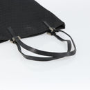 FENDI Zucchino Canvas Hand Bag Black Auth ep10842-7