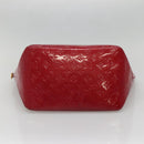LOUIS VUITTON Vernis Bellview GM Hand Bag Pomme D'amour M93587 LV Auth ep10843-5