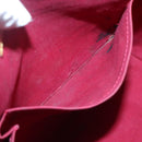 LOUIS VUITTON Vernis Bellview GM Hand Bag Pomme D'amour M93587 LV Auth ep10843-21