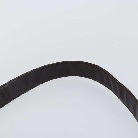 GUCCI Bamboo Hand Bag Leather 2way Brown Gold 001 3444 1638 Auth ep10847