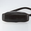 GUCCI Bamboo Hand Bag Leather 2way Brown Gold 001 3444 1638 Auth ep10847-5