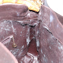 GUCCI Bamboo Hand Bag Leather 2way Brown Gold 001 3444 1638 Auth ep10847-20