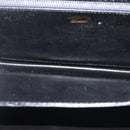 GUCCI Hand Bag Leather Black Gold Auth ep10849-11