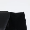 GUCCI Hand Bag Leather Black Gold Auth ep10849-22