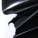 GUCCI Hand Bag Leather Black Gold Auth ep10849-23