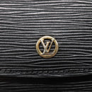 LOUIS VUITTON Epi Montaigne 23 Clutch Bag Black M52662 LV Auth ep10851-8
