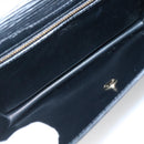 LOUIS VUITTON Epi Montaigne 23 Clutch Bag Black M52662 LV Auth ep10851-9