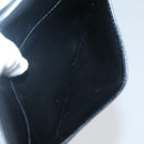 LOUIS VUITTON Epi Montaigne 23 Clutch Bag Black M52662 LV Auth ep10851-20