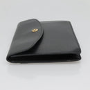 LOUIS VUITTON Epi Montaigne 23 Clutch Bag Black M52662 LV Auth ep10851-3