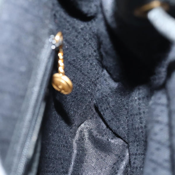 GUCCI Bamboo Backpack Suede Black Gold 003 2058 0030 Auth ep10853