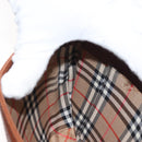 Burberrys Shoulder Bag Leather Brown Gold Auth ep10854-21