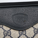 GUCCI GG Supreme Shoulder Bag PVC Navy Gold 007 115 6428 8039 Auth ep10857-19