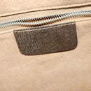 GUCCI GG Supreme Web Sherry Line Shoulder Bag PVC Beige Gold Red Auth ep10859-15