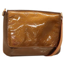 LOUIS VUITTON Monogram Vernis Thompson Street Bag Bronze M91124 LV Auth ep10860-1