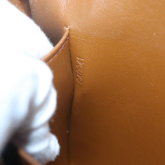 LOUIS VUITTON Monogram Vernis Thompson Street Bag Bronze M91124 LV Auth ep10860