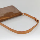 LOUIS VUITTON Monogram Vernis Thompson Street Bag Bronze M91124 LV Auth ep10860-7