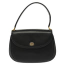 GUCCI Hand Bag Leather Black Gold 000 056 0004 Auth ep10863-13