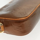 LOUIS VUITTON Monogram Vernis Christy MM Shoulder Bag Bronze M91109 Auth ep10864-16